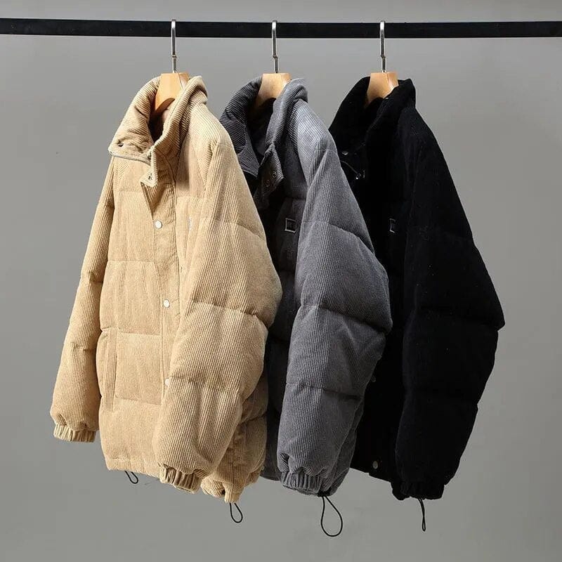 Warm padded everyday puffer jacket for men | Donny -6