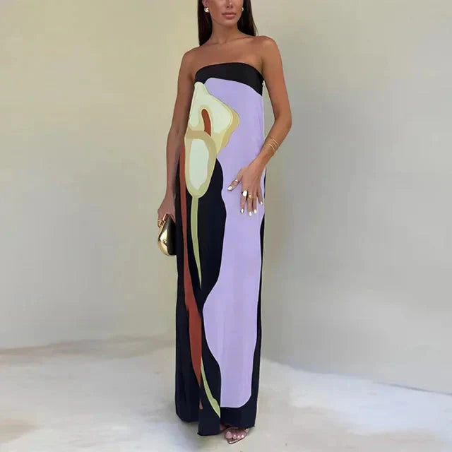 Relaxed elegant dress for women | Alessia -6