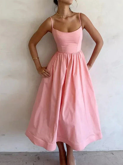 Elegant strap dress for women | Jovie -1