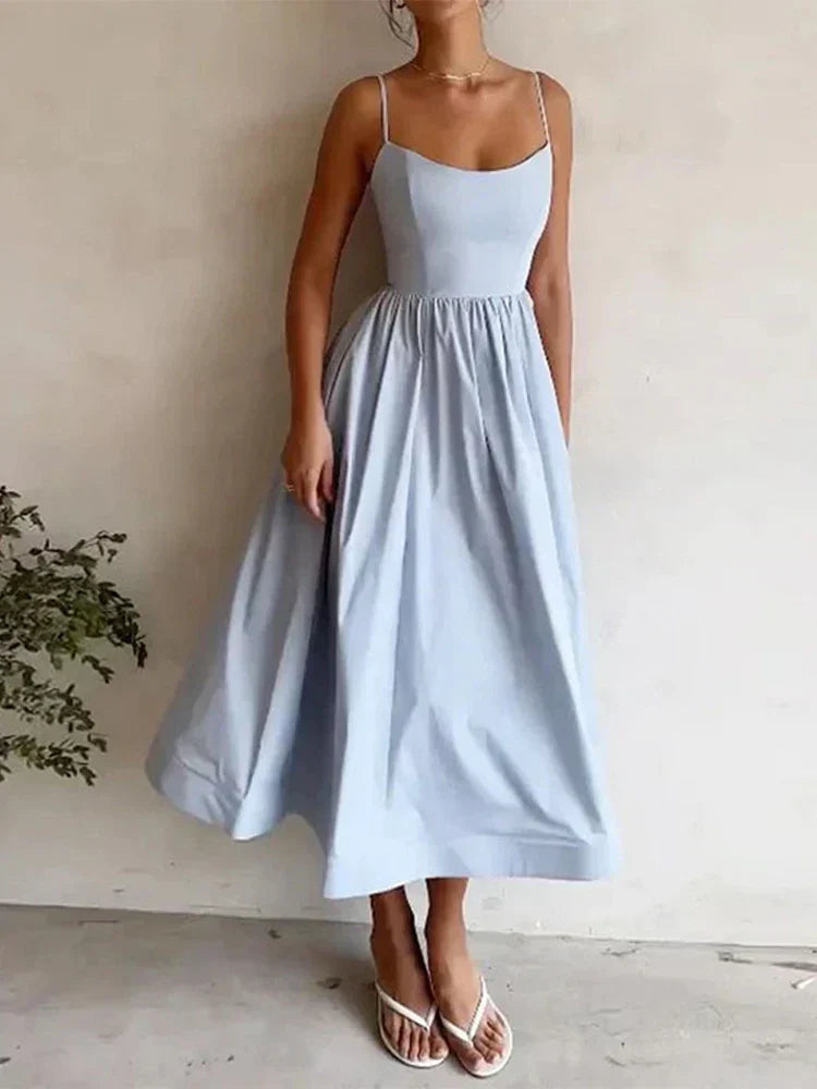 Elegant strap dress for women | Jovie -5