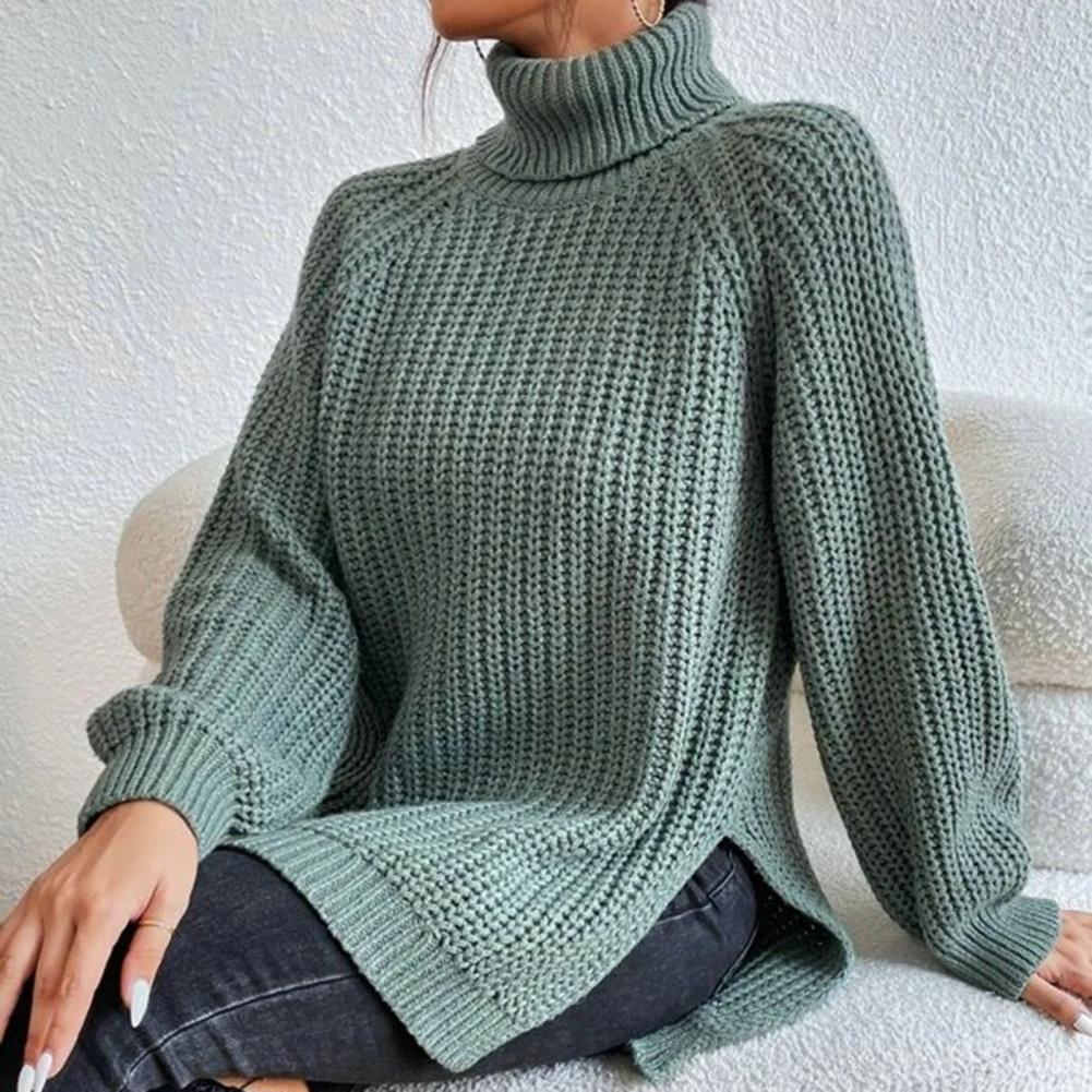 Soft turtleneck jumper for women | Carmen -1