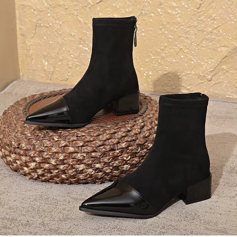 Refined ankle boots for women | Selene -9