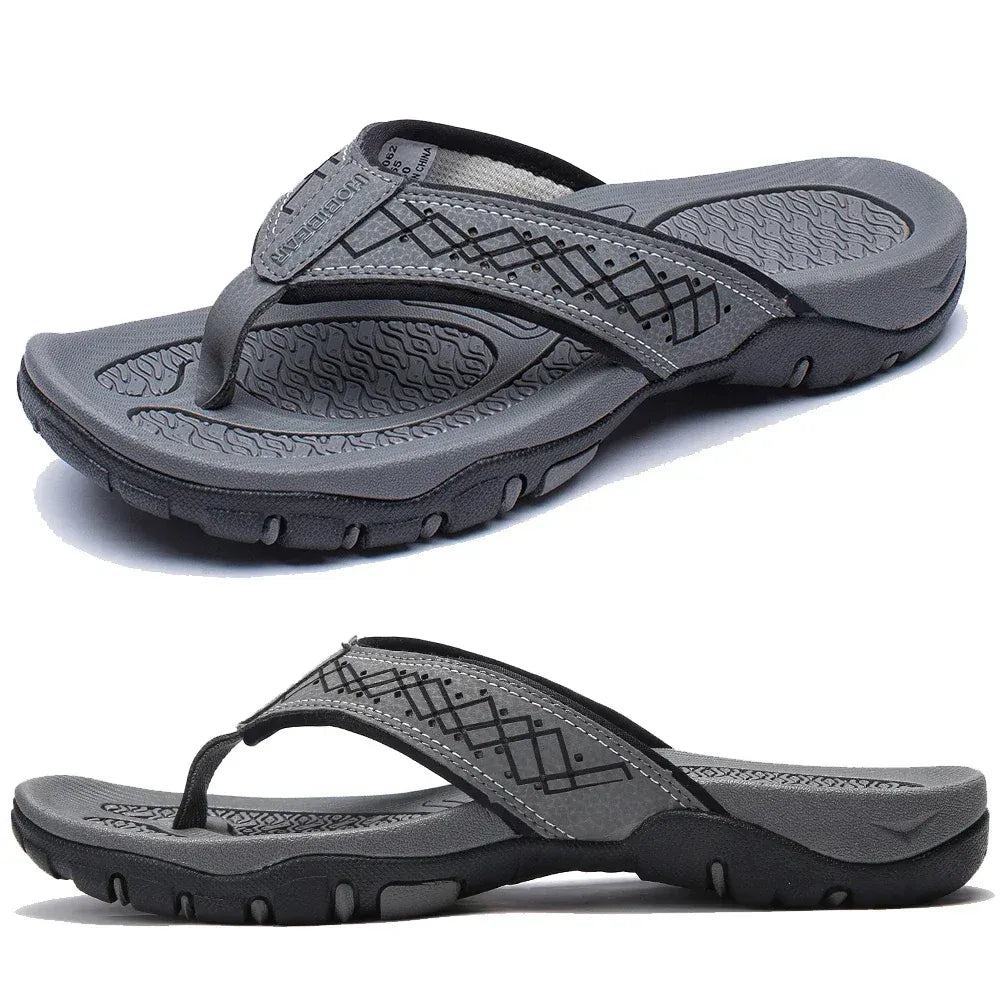 Supportive athletic flip flops arch piece for men | WaveStride -14