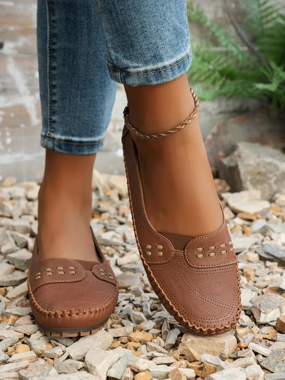 Elodie featherlight loafers for women | Solara -8