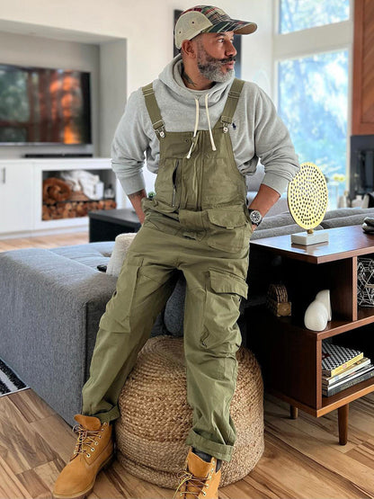 Utility overalls piece for men | Jackson -3