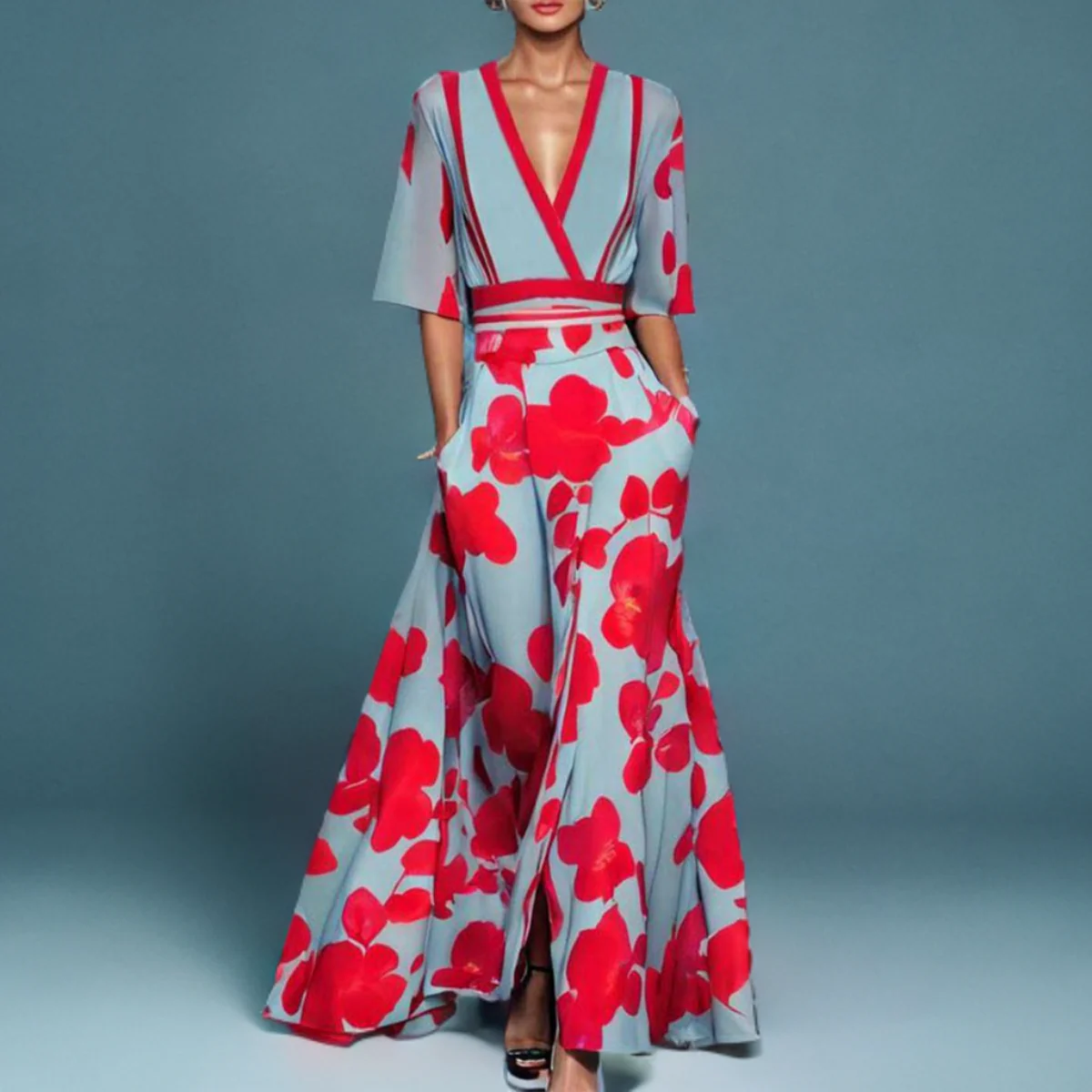 Aurelle Amara luxe maxi dress for women