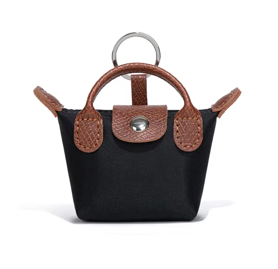 Le Pliage mini key pouch charm for women | Longchamp