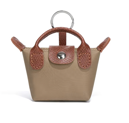 Le Pliage mini key pouch charm for women | Longchamp