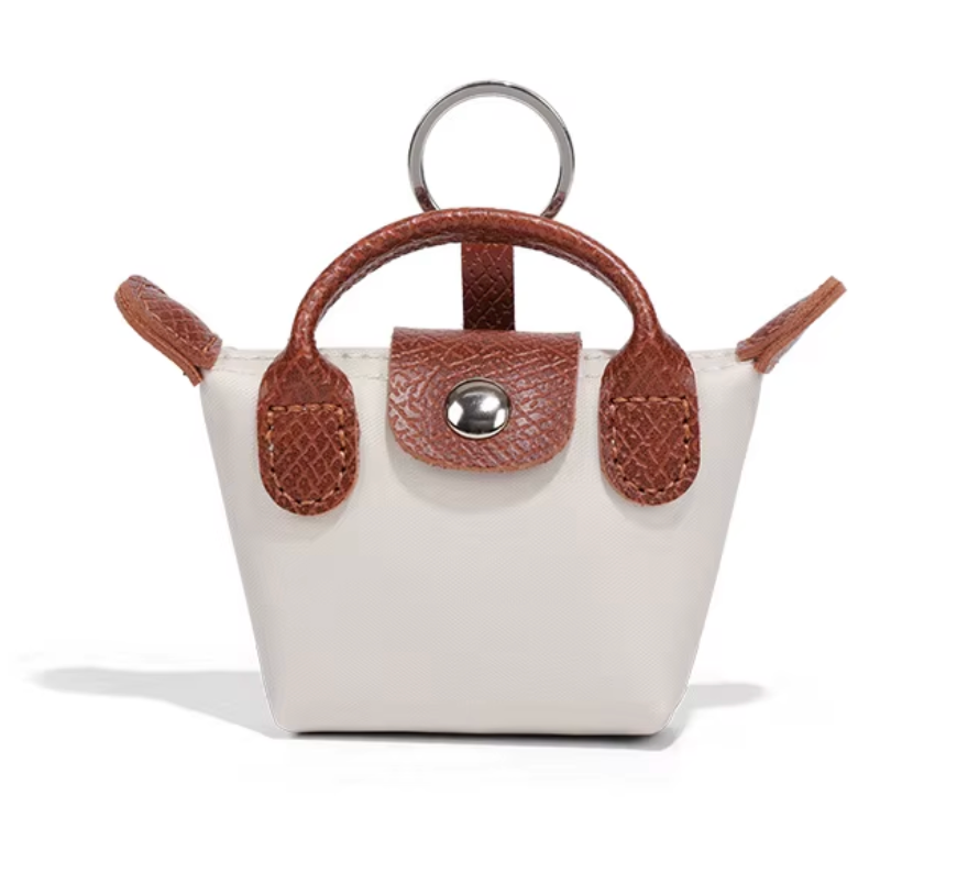 Le Pliage mini key pouch charm for women | Longchamp