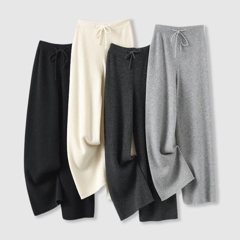 Elegant wide-leg trousers for women | Sofia -7