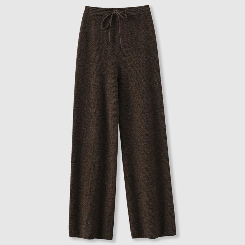 Elegant wide-leg trousers for women | Sofia -3