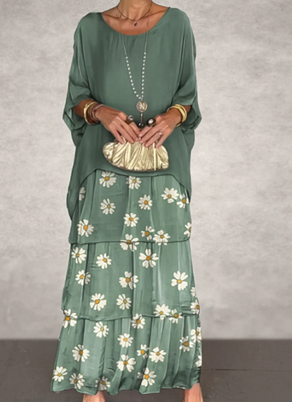 Flowing maxi dress for women -8