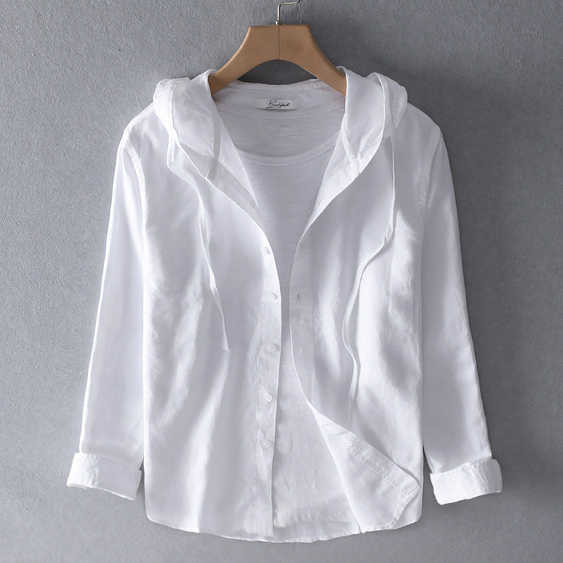 Aeris breezy linen blouse for women -4