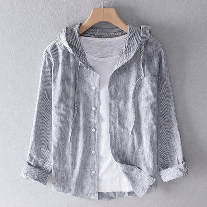 Aeris breezy linen blouse for women -5