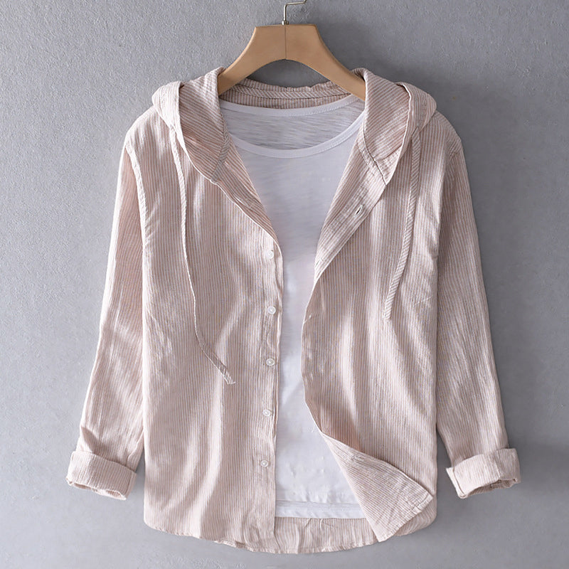 Aeris breezy linen blouse for women -2