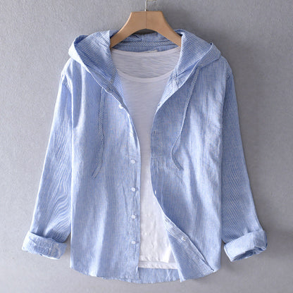 Aeris breezy linen blouse for women -1