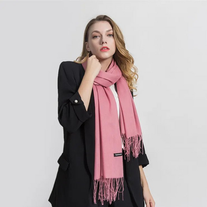 Sylvania scarf cashmere fall winter for women -1