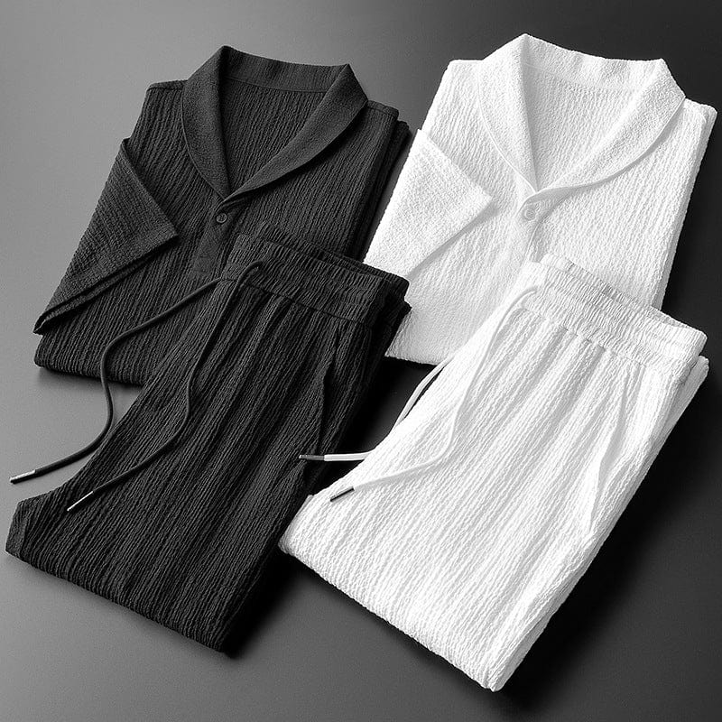 Classic relaxed everyday tracksuit set for men | Bonacci -4
