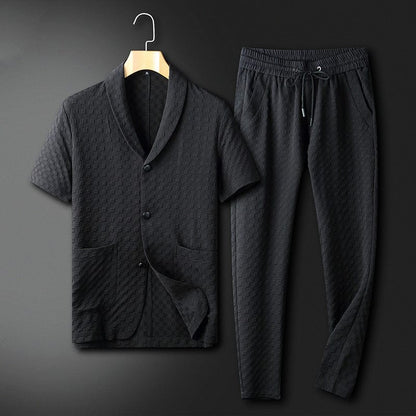 Classic relaxed everyday tracksuit for men | Luca Sanford -2
