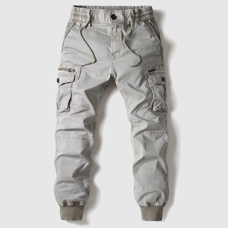 Slim-fit cargo trousers for men | Atlas -4