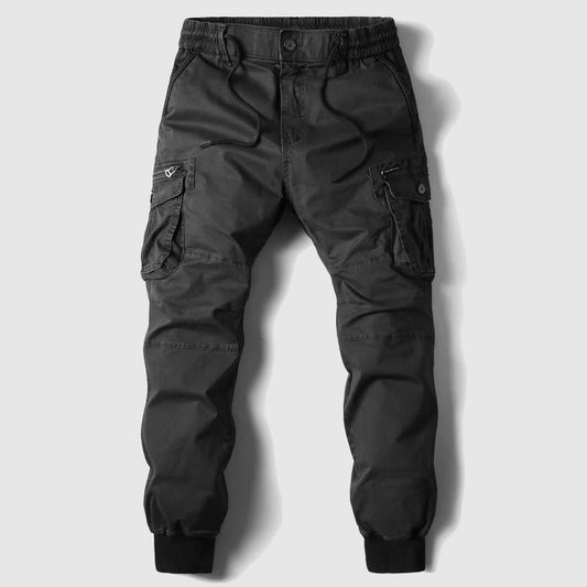 Slim-fit cargo trousers for men | Atlas -1