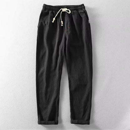 Relaxed Japan-style everyday trousers for men | Mito -4