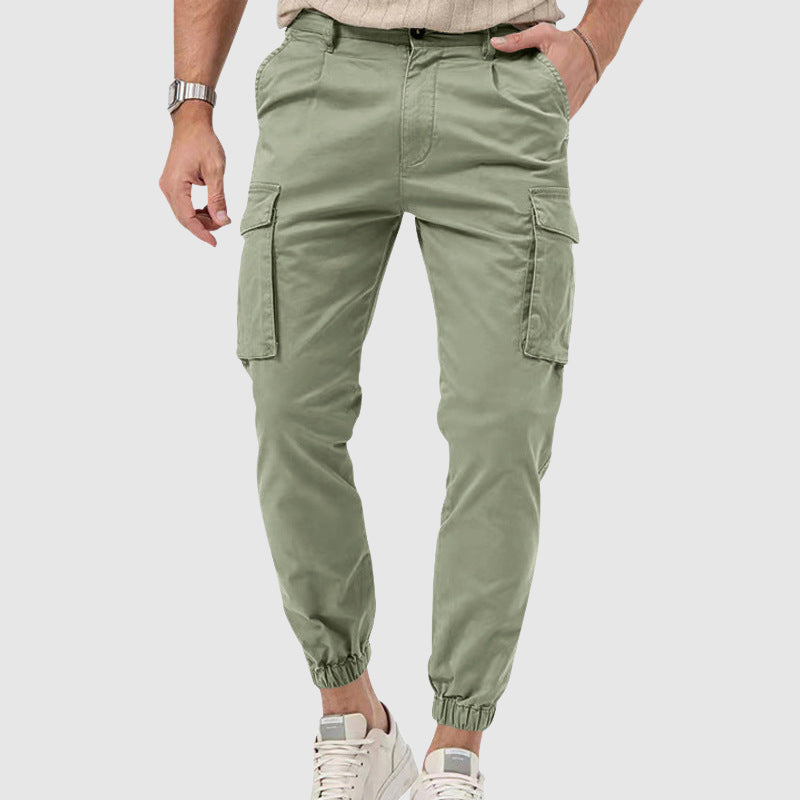 Versatile active cargo trousers for men | Calder -4