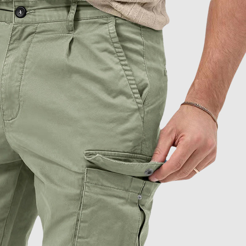 Versatile active cargo trousers for men | Calder -7