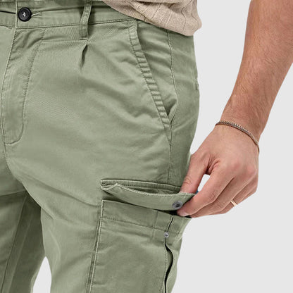 Versatile active cargo trousers for men | Calder -7