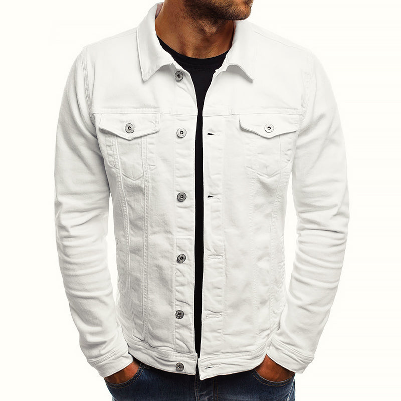 Slim-fit casual denim jacket for men | Armand -3