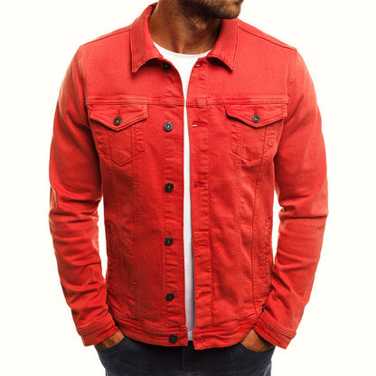 Slim-fit casual denim jacket for men | Armand -4