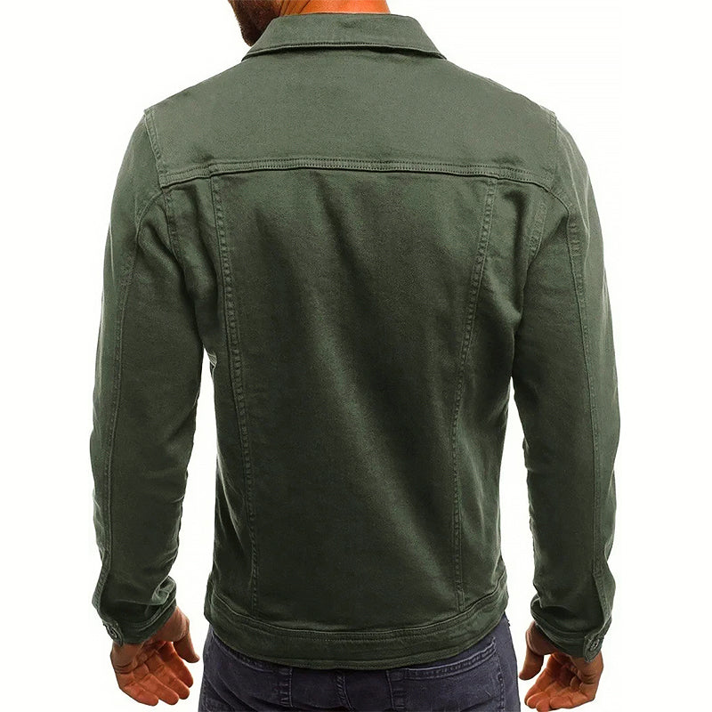 Slim-fit casual denim jacket for men | Armand -6
