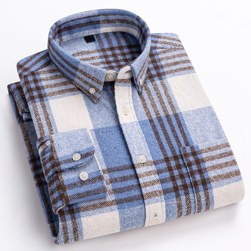 Classic plaid shirt for men | Arden -3