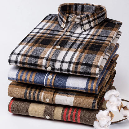 Classic plaid shirt for men | Arden -8