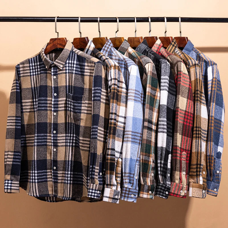 Classic plaid shirt for men | Arden -9