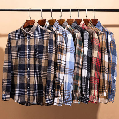 Classic plaid shirt for men | Arden -9