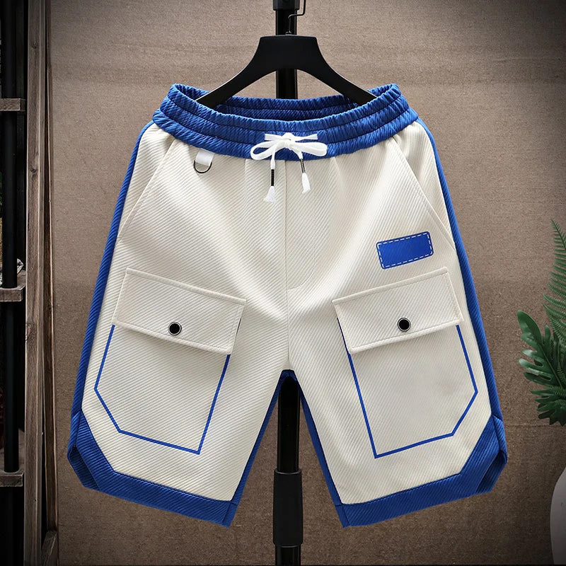 Loose knee-length summer shorts for men | Arlo -1