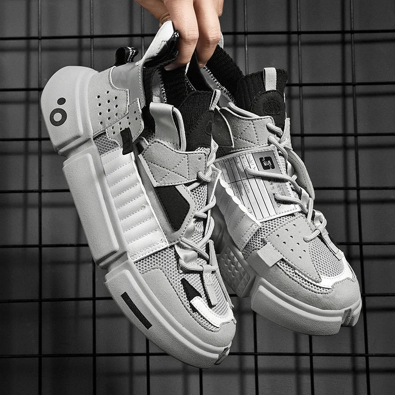 Sleek lace-up trainers for men | Arlo -2