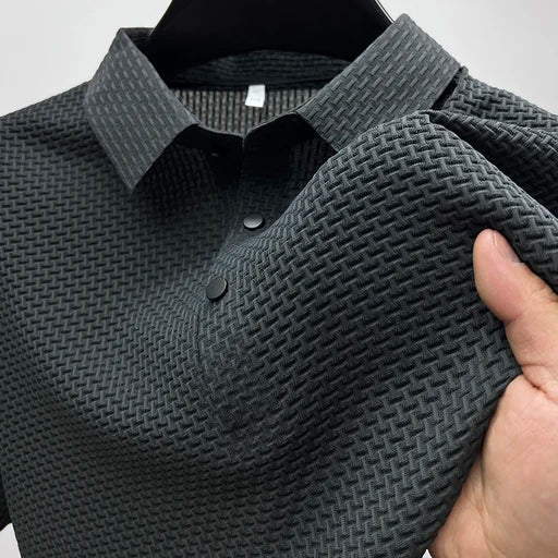 Classic short sleeve polo shirt for men | Harrison -4