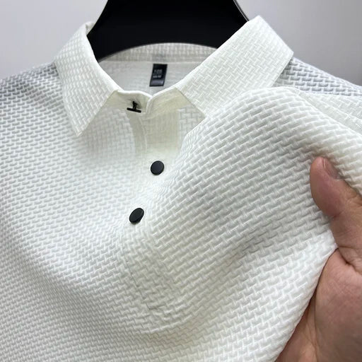 Classic short sleeve polo shirt for men | Harrison -5