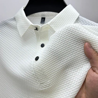 Classic short sleeve polo shirt for men | Harrison -5