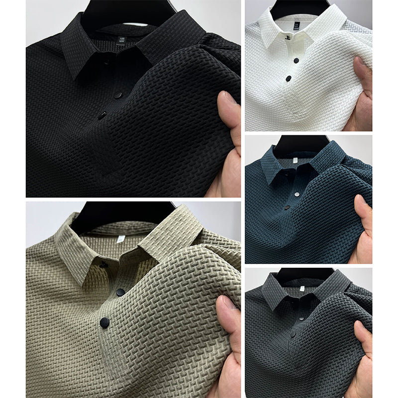 Classic short sleeve polo shirt for men | Harrison -6