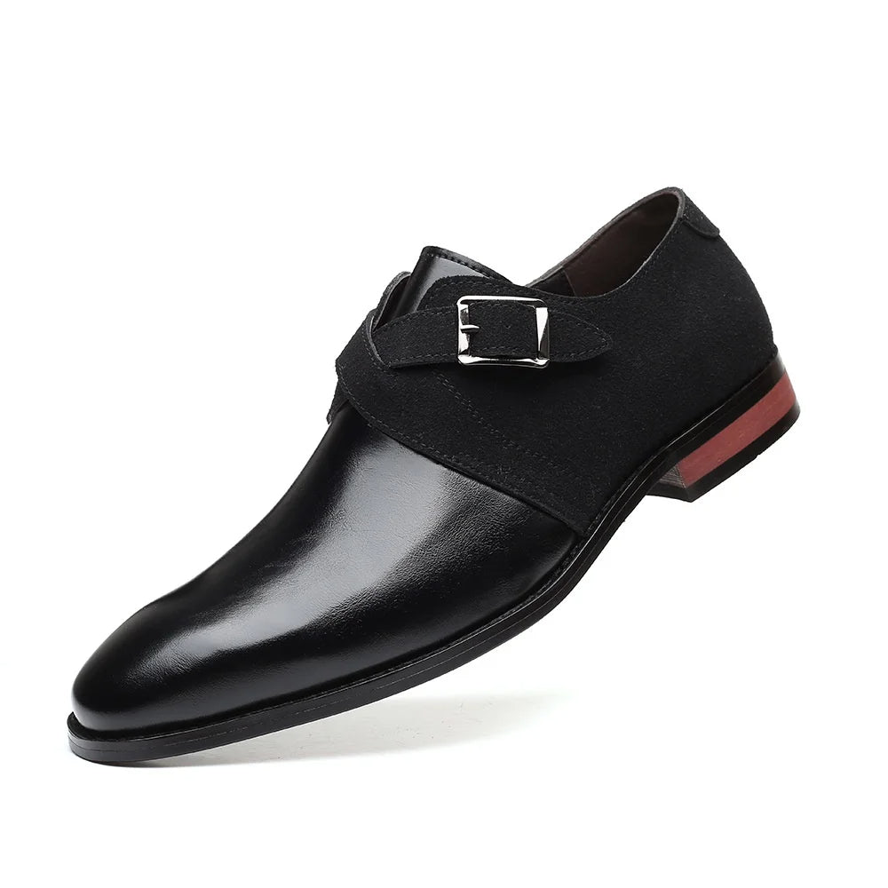 Double buckle loafers for men | Elric -6