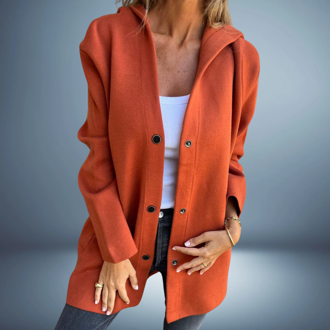 Jacket capuche casual for women | Leonie -1