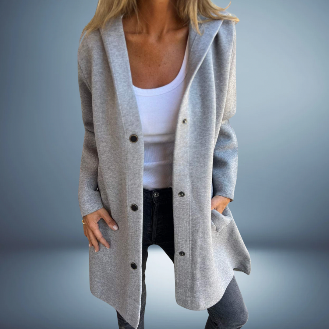 Jacket capuche casual for women | Leonie -4