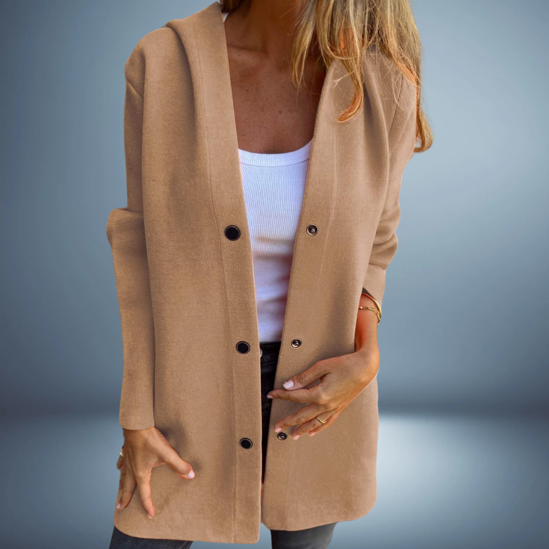 Jacket capuche casual for women | Leonie -3