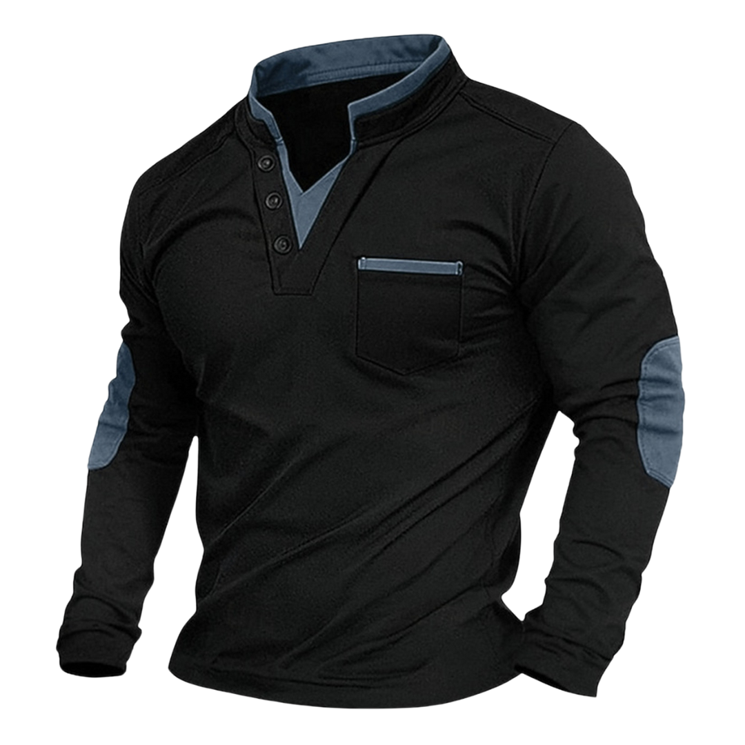 Classic sweatshirt elegant for men | Adrian -4