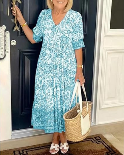 Bohemian maxi dress for women | Radiance