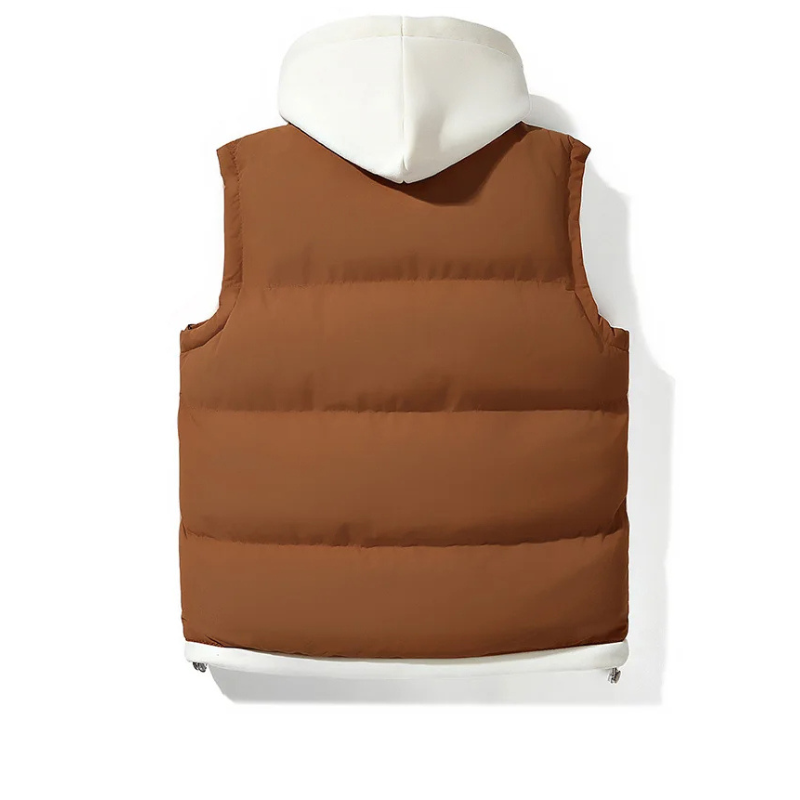 Soft shell hooded puffer for men | Arlo -3