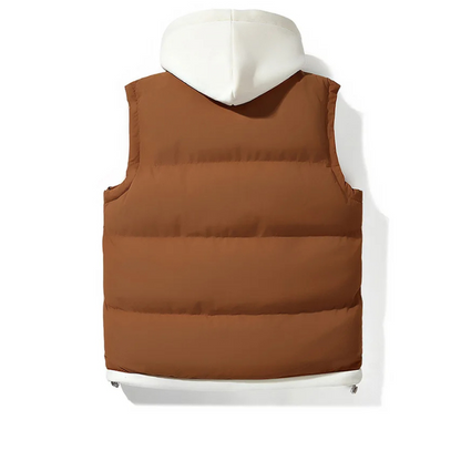 Soft shell hooded puffer for men | Arlo -3